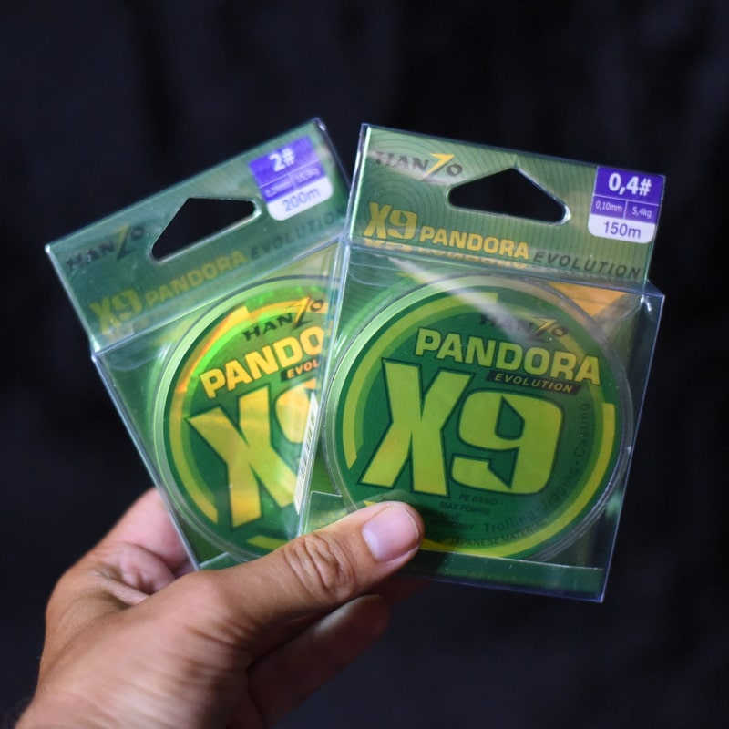 Купить Плетёный шнур Hanzo Pandora Evolution X9 150м Green с быстрой ...