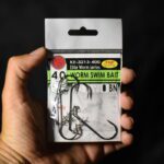 Оффсетные крючки Gurza Worm Swim Bait - 4/0 - 4шт.