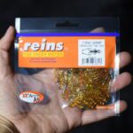 Приманки Reins Ring Shrimp 2'' - 598 Motor Oil Red Gold