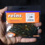 Приманки Reins Ring Shrimp 3'' - 565 Motor Oil Green