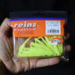 Приманки Reins Rockvibe Shad 2'' - 106 Glow Chart - 20шт.