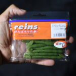 Приманки Reins Rockvibe Shad 3'' - 035 Green Sparkling