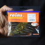 Приманки Reins Fat G-Tail Grub 3'' - 429 Motor Oil Pepper