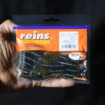 Приманки Reins Fat G-Tail Grub 3'' - 565 Motor Oil Green