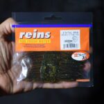 Приманки Reins G-Tail Grub 3'' - 565 Motor Oil Green