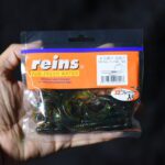 Приманки Reins Curly Curly 4'' - 565 Motor Oil Green