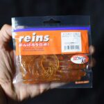 Приманки Reins Curly Curly 4'' - 566 Motor Oil Red