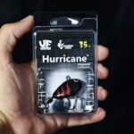 Тейл-спиннер UF-Studio Hurricane SF 35гр - Чёрный Лебедь