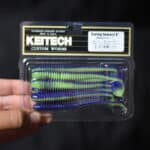Приманки Keitech Swing Impact 4'' - PAL #06 Violet Lime Belly