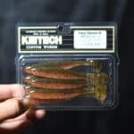 Приманки Keitech Easy Shiner 4'' - #438 Green Pumpkin Fire