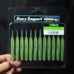 Приманки Keitech Sexy Impact 2,8'' - #424 Lime Chartreuse