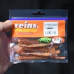 Приманки Reins Bubbring Shad 3'' - L04 Motor Oil/Pink