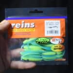 Приманки Reins Curly Shad 3,5'' - L06 Electric Chart - 11шт.