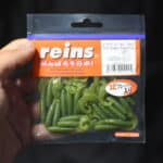 Приманки Reins Fat G-Tail Grub 2'' - 035 Green Sparkling