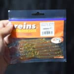 Приманки Reins G-Tail Saturn 3,5'' - 430 Motor Oil Gold FLK