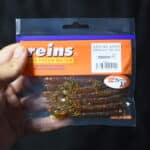 Приманки Reins G-Tail Saturn 3,5'' - 598 Motor Oil Red Gold