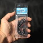 Оффсетные крючки Hanzo Offset Worm Spring Lock (со спиралью) - 6/0