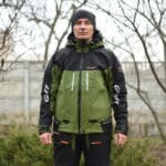 Костюм зимний Graff (поплавок, до -15, 215-О-В-8, оливково-чёрный) - S (170-176)